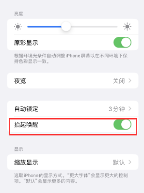 美溪苹果授权维修站分享iPhone轻点无法唤醒怎么办