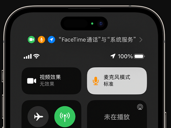 美溪苹果授权维修网点分享iPhone在通话时让你的声音更清晰 