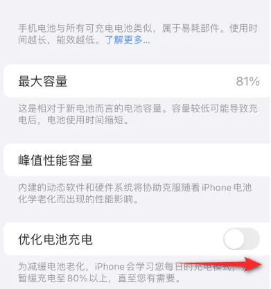 美溪苹果15维修分享iPhone15充电到80%就充不进电了怎么办 