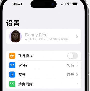 美溪appleID维修服务iPhone设置中Apple ID显示为灰色无法使用 